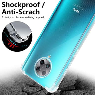 Xiaomi POCO F2 PRO Skal Fodral Case (Genomskinlig)