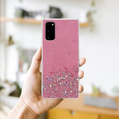 Samsung Galaxy S20 Skal Fodral Case (Rose)