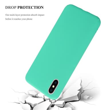 iPhone X / XS Skal Fodral Case (Grön)