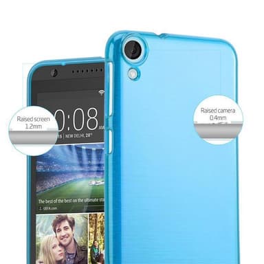 HTC Desire 820 Skal Fodral Case (Turkos)