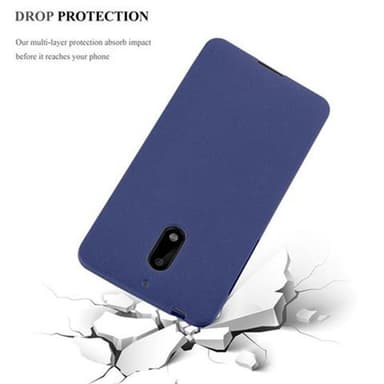 Skal Nokia 6 2017 Fodral Case (Blå)