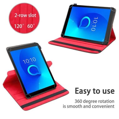 Alcatel 3T (7 tum) Skal Fodral Case (Brun)