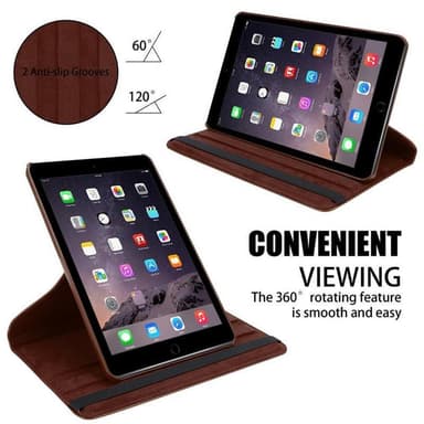 iPad AIR 2 2014 / AIR 2013 Skal Fodral Case (Brun)