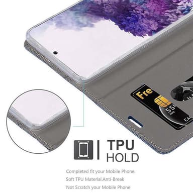 Samsung Galaxy S20 PLUS Plånboksfodral Skal (Blå)