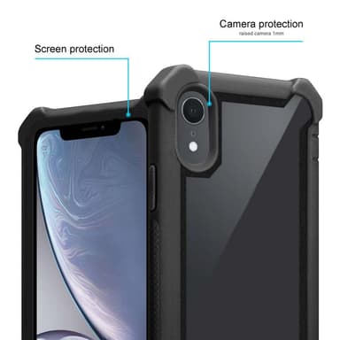 iPhone XR Skal Fodral Case (Svart)