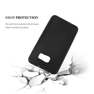 Skal Samsung Galaxy S6 EDGE Fodral Case (Svart)