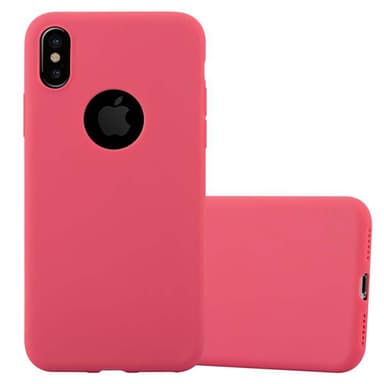 Skal iPhone XS MAX Fodral Case (Röd)