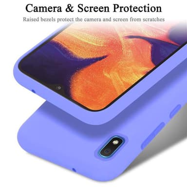 Samsung Galaxy A10 / M10 Skal Fodral Case (Lila)