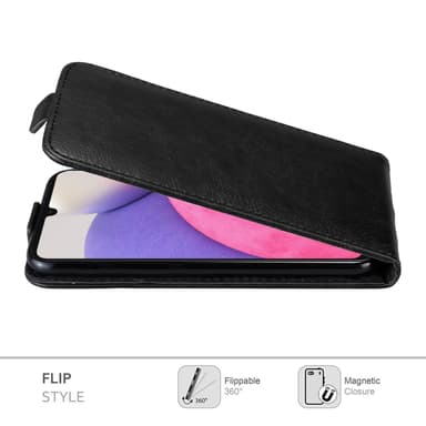 Samsung Galaxy A33 5G Flipfodral Skal (Svart)
