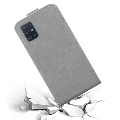Samsung Galaxy A51 4G / M40s Flipfodral Skal (Grå)