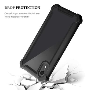 iPhone XR Skal Fodral Case (Svart)