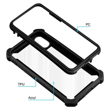 iPhone XR Skal Fodral Case (Svart)