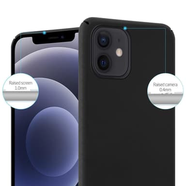 iPhone 12 PRO MAX Skal Fodral Case (Svart)