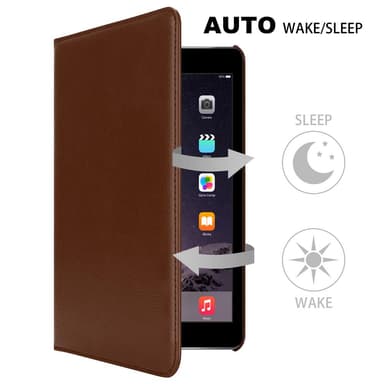iPad AIR 2 2014 / AIR 2013 Skal Fodral Case (Brun)