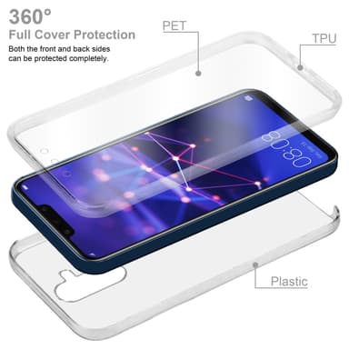 Skal Huawei MATE 20 LITE Fodral Case (Transparent)