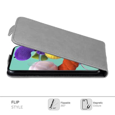 Samsung Galaxy A51 4G / M40s Flipfodral Skal (Grå)