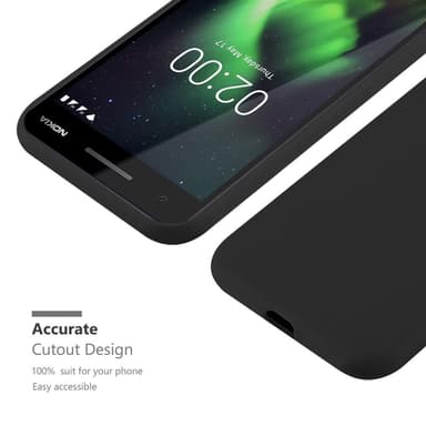 Skal Nokia 2.1 Fodral Case (Svart)