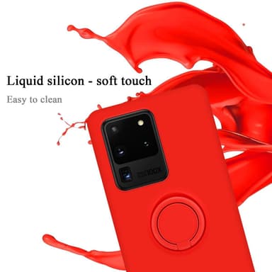 Skal Samsung Galaxy S20 ULTRA Fodral Case (Röd)