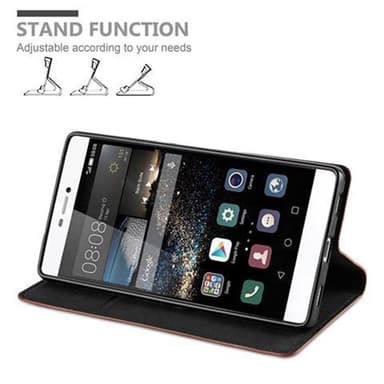 Huawei P8 Skal Fodral Case (Brun)