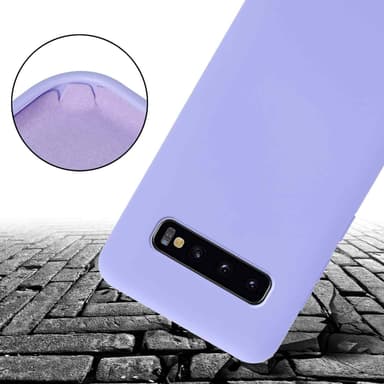 Samsung Galaxy S10 PLUS Skal Fodral Kedja (Lila)