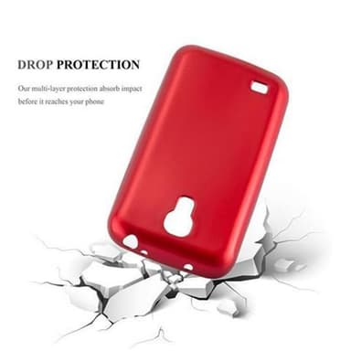 Skal Samsung Galaxy S4 MINI Fodral Case (Röd)