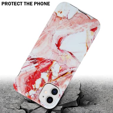 iPhone 11 Plånboksfodral Skal (Rosa)