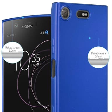 Skal Sony Xperia XZ1 COMPACT Fodral Case (Blå)