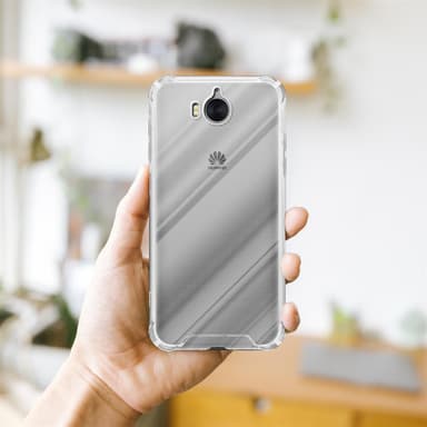 Huawei Y5 2017 / Y6 2017 Skal Fodral Case (Transparent)