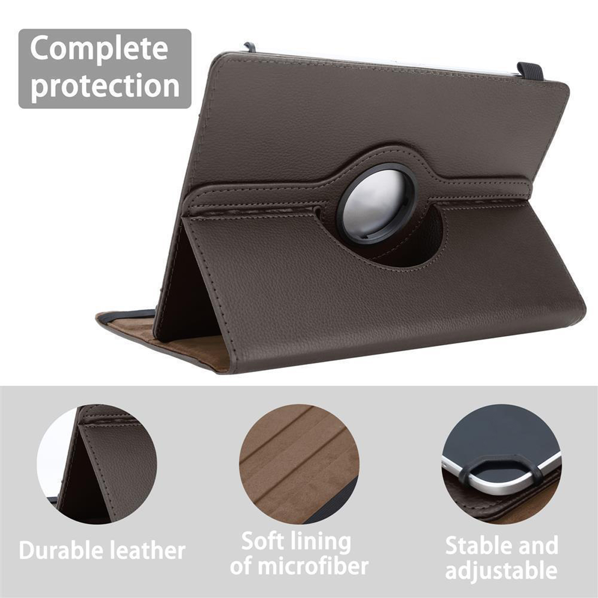 Xiaomi Mi Pad 4 (8.0 tum) Skal Fodral Case (Brun)
