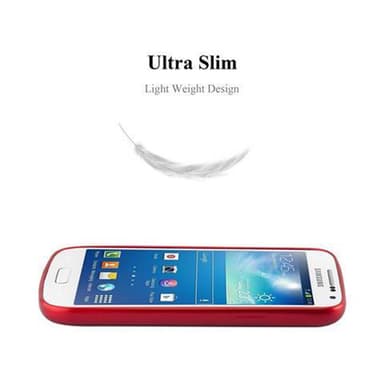 Skal Samsung Galaxy S4 MINI Fodral Case (Röd)