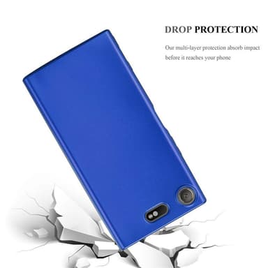 Skal Sony Xperia XZ1 COMPACT Fodral Case (Blå)