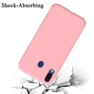 Samsung Galaxy M20 Skal Fodral Case (Rosa)