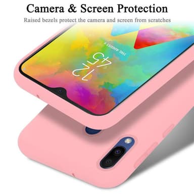Samsung Galaxy M20 Skal Fodral Case (Rosa)