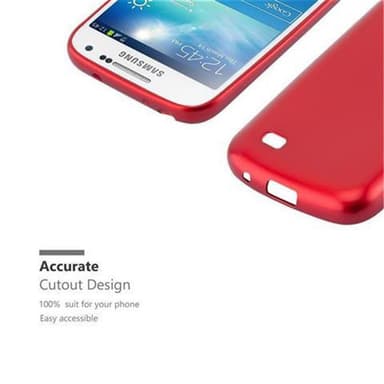 Skal Samsung Galaxy S4 MINI Fodral Case (Röd)