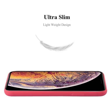 Skal iPhone XS MAX Fodral Case (Röd)