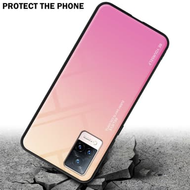 Vivo V21 4G / 5G Skal Fodral Case (Svart)