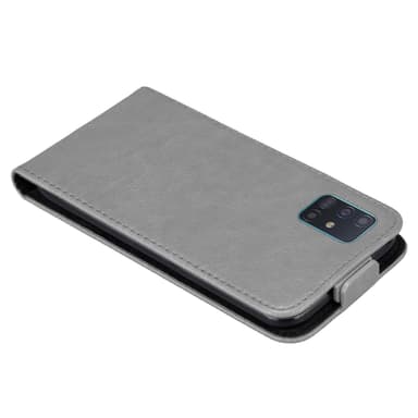 Samsung Galaxy A51 4G / M40s Flipfodral Skal (Grå)