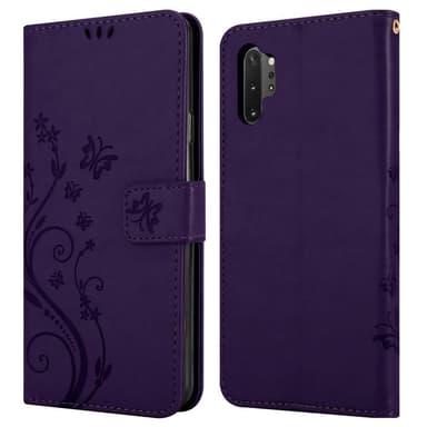 Samsung Galaxy NOTE 10 PLUS Plånboksfodral Skal (Lila)