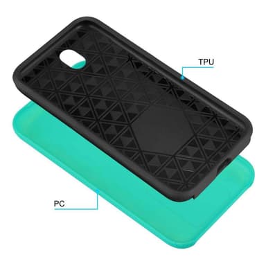 Samsung Galaxy J7 2017 Skal Fodral Case (Turkos)