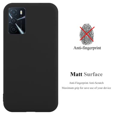 Skal Oppo A16s / A54s Fodral Case (Svart)