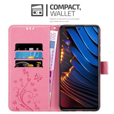Xiaomi POCO X3 GT Plånboksfodral Skal (Rosa)