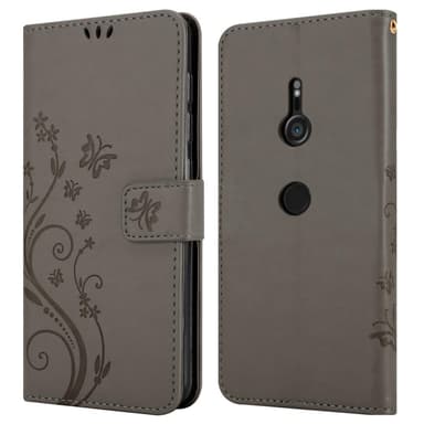 Sony Xperia XZ3 Plånboksfodral Skal (Grå)