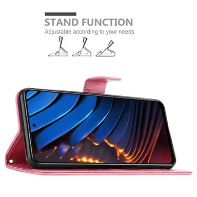 Xiaomi POCO X3 GT Plånboksfodral Skal (Rosa)