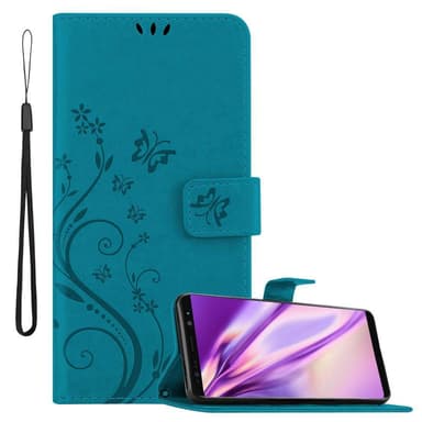 Samsung Galaxy NOTE 8 Plånboksfodral Skal (Blå)