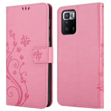 Xiaomi POCO X3 GT Plånboksfodral Skal (Rosa)
