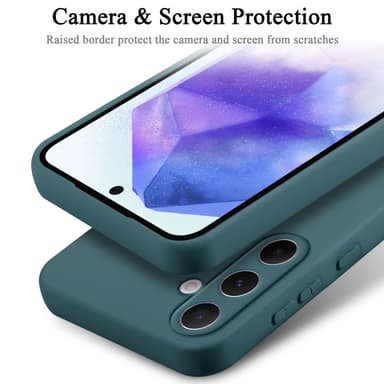 Samsung Galaxy A55 Skal Fodral Case (Grön)