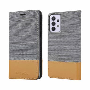 Samsung Galaxy A33 5G Plånboksfodral Skal (Grå)