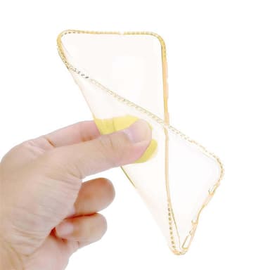 Samsung Galaxy A40 Skal Fodral Case (Guld)