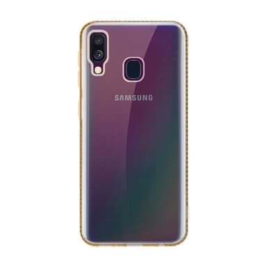 Samsung Galaxy A40 Skal Fodral Case (Guld)