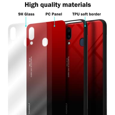 Samsung Galaxy M20 Skal Fodral Case (Svart)
